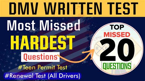 how hard is the written test|26 hardest questions on dmv.